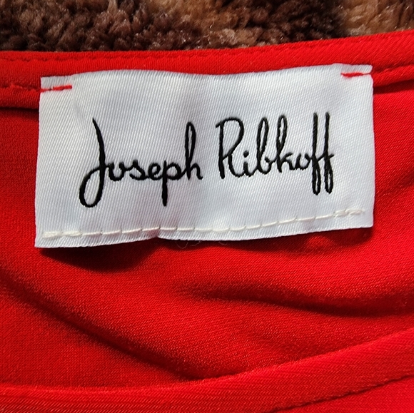 Joseph Ribkoff red blouse - Picture 4 of 4